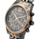 Michael Kors Men's Lexington Chronograph Dark Two Tone Watch - MK8561